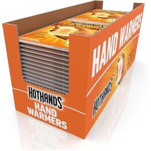 40 Pairs Hand‎ Warmers Long Lasting Safe Natural Odorless Air Activated Warmers